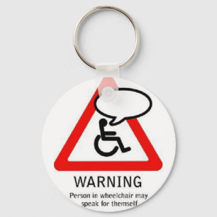 speak1 custom keychain