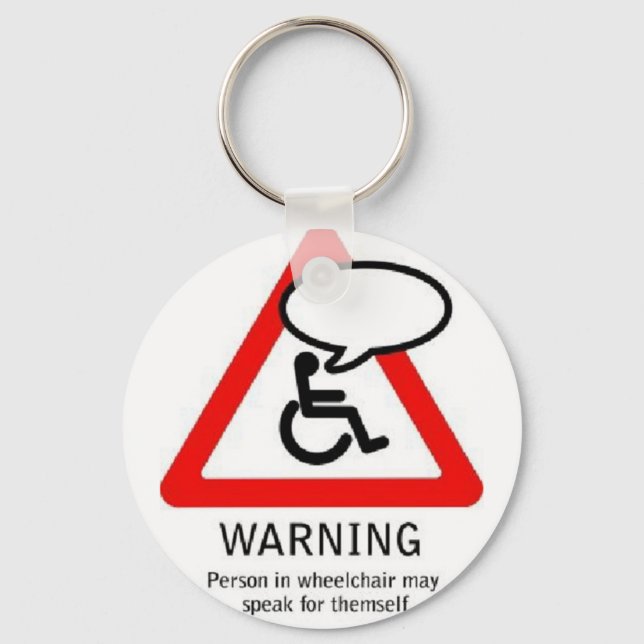 speak1 custom keychain (Front)