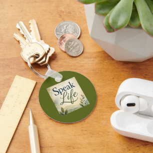 Speak Life Keychain