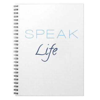 Speak Life Notebook