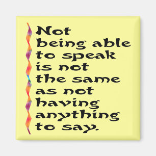 Speak Magnets