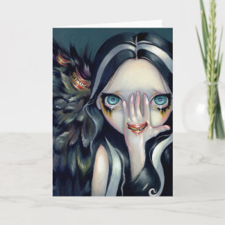 "Speak No Evil" Greeting Card