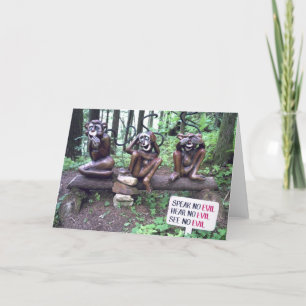 speak no evil hear no evil see no evil cards