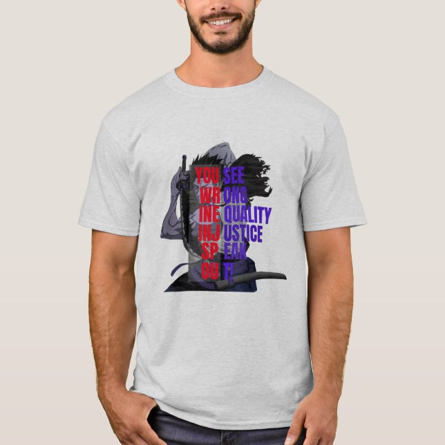 SPEAK OUT T-Shirt (Front)