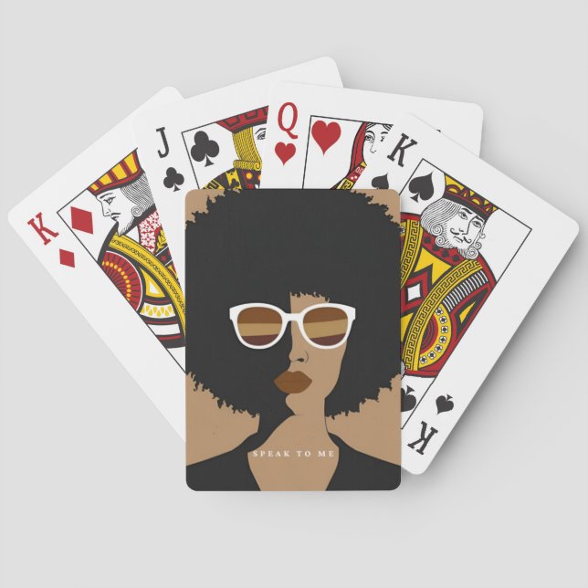 Speak to Me Playing Cards (Back)