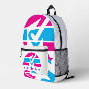 Speak Your Mind Printed Backpack
