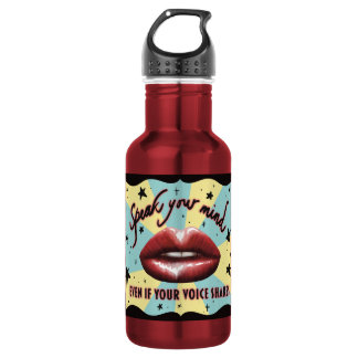 Speak Your Mind, Voting, Activist 532 Ml Water Bottle