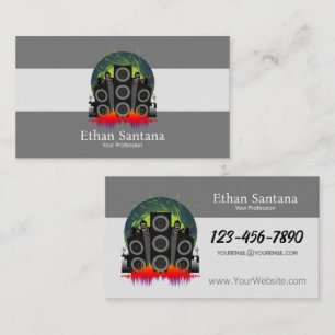 Speaker Blast Business Card