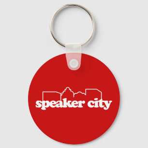 Speaker City old school Keychain