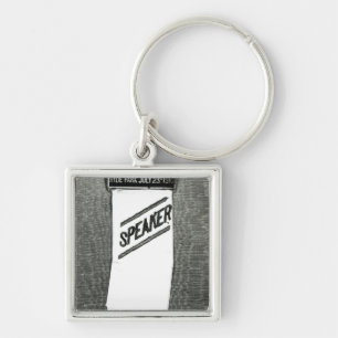 Speaker's badge for the Suffragette meeting Keychain
