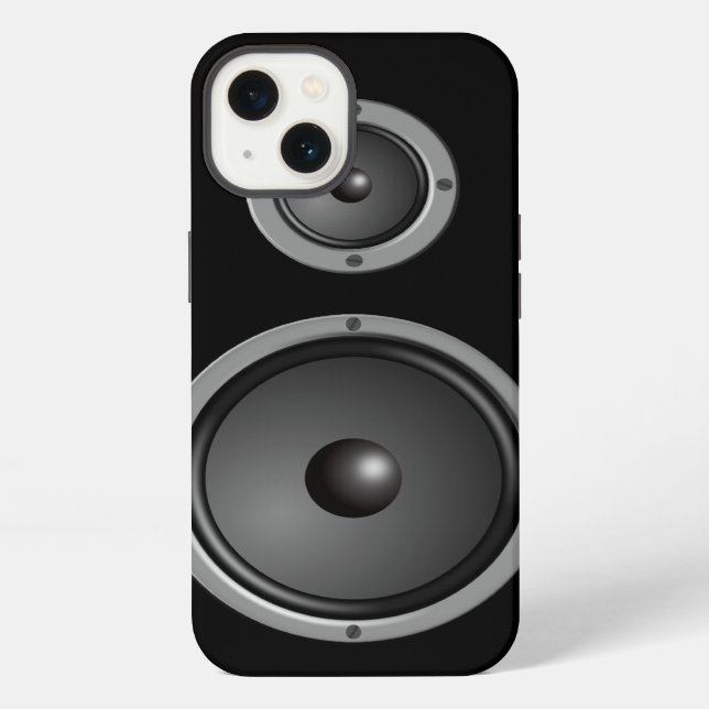 Speakers iPhone Case (Back)