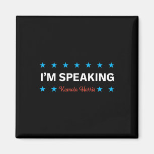 Speaking Kamala Harris  Magnet