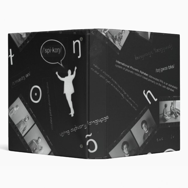 Speaking Photogram Binder (Background)
