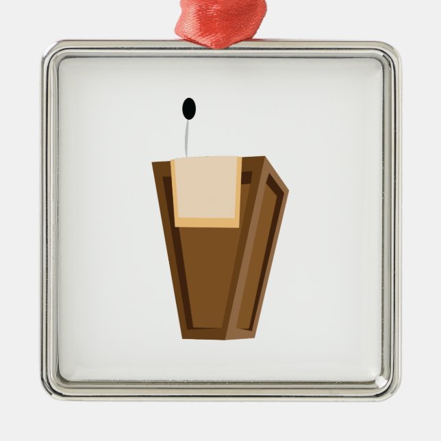Speaking Podium Metal Ornament (Front)