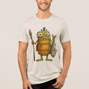 Spear Man Tri-Blend Shirt