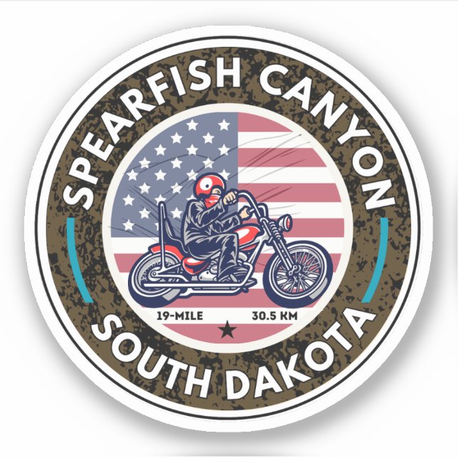 SPEARFISH CANYON SCENIC BYWAY MOTORCYCLING (Front)