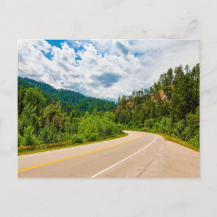 Spearfish Canyon Scenic Byway, South Dakota Postcard
