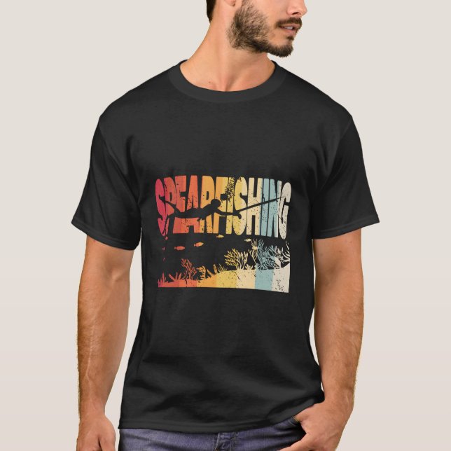 Spearfish Speardiver Hogfish Spearfishing T-Shirt (Front)