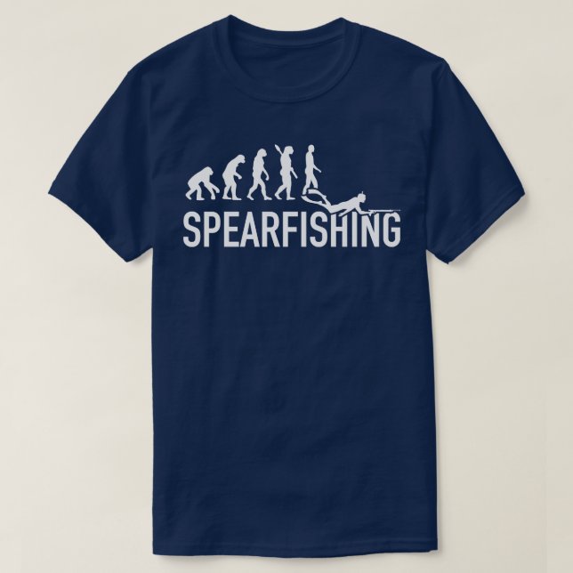 Spearfishing evolution 1 T-Shirt (Design Front)
