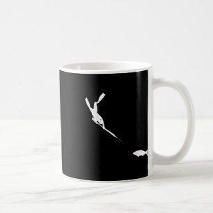 Spearfishing Freediver Fish Hunting Tee Coffee Mug