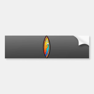 Spearhead Wave Bumper Sticker