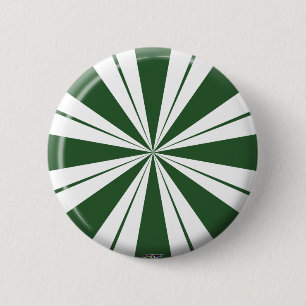 Spearmint Stripe Candy 2 Inch Round Button