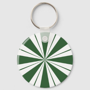 Spearmint Stripe Candy Keychain