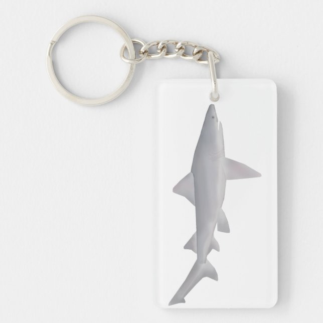 Speartooth Shark Keychain (Front)