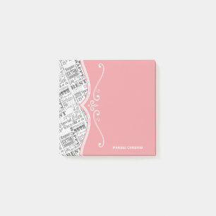 Special 25th Birthday Party Personalized Gifts Post-it Notes