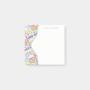 Special 45th Birthday Party Personalized Gifts Post-it Notes