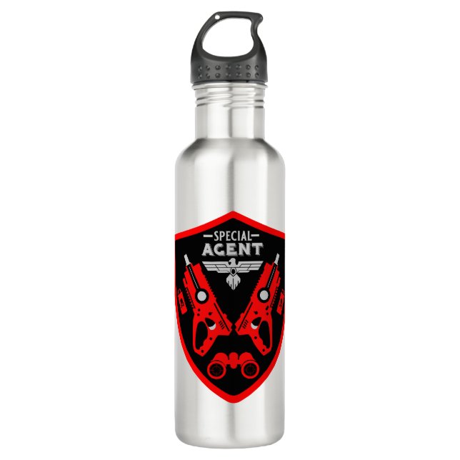 Special Agent Kid 710 Ml Water Bottle (Front)