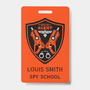 Special Agent Kid Badge