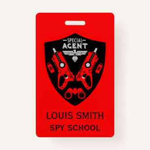 Special Agent Kid Badge