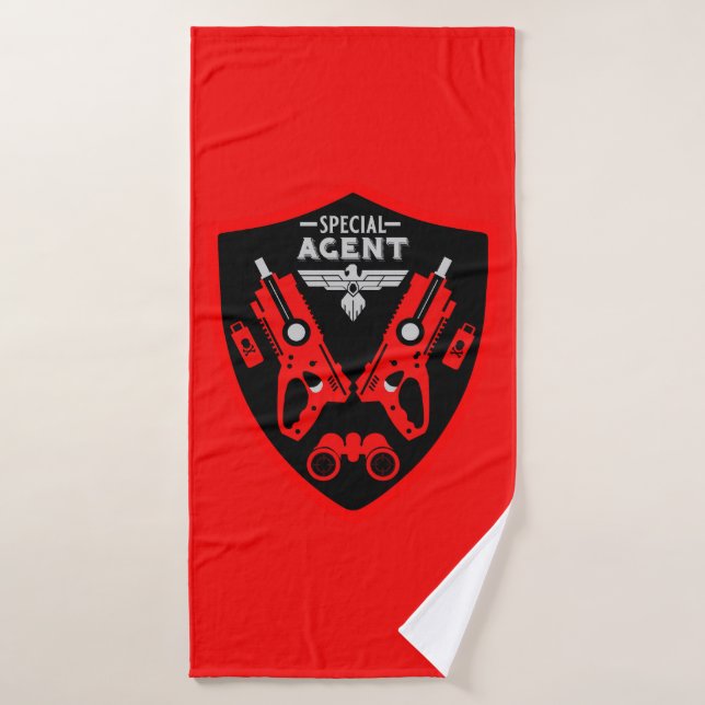 Special Agent Kid Bath Towel (Bath Towel)