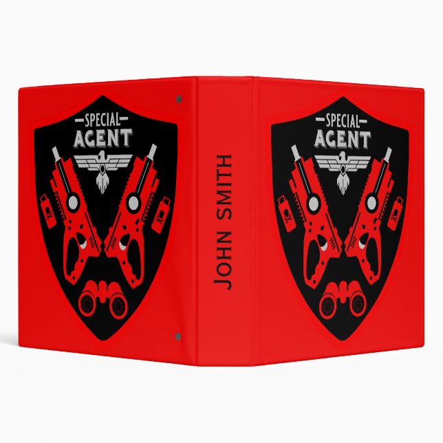 Special Agent Kid Binder (Background)