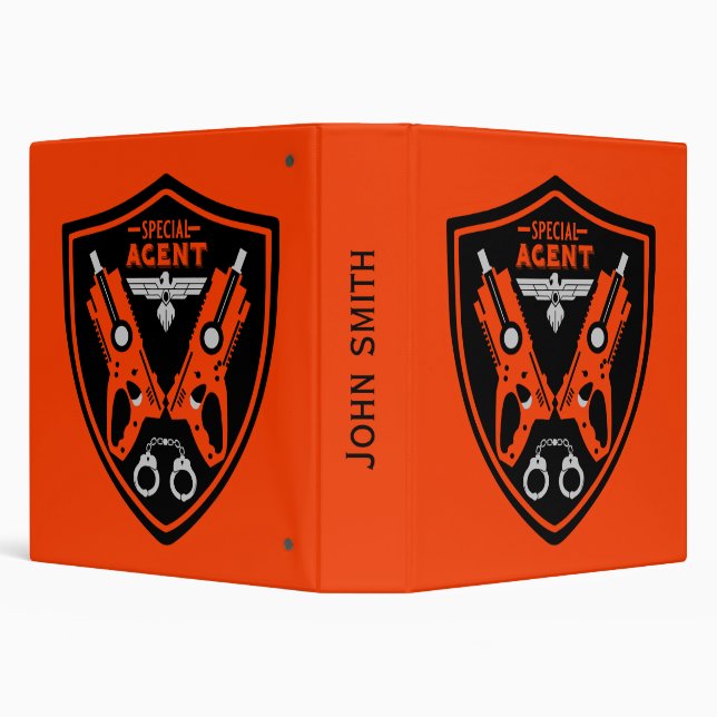 Special Agent Kid Binder (Background)