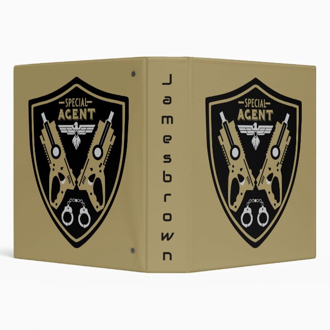 Special Agent Kid Binder (Background)