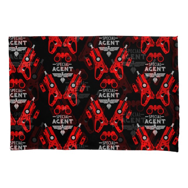 Special Agent Kid Pillowcase (Front)