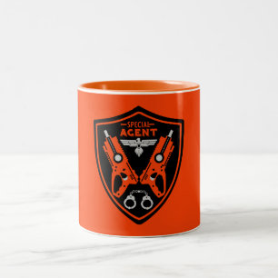Special Agent Kid Two-Tone Coffee Mug
