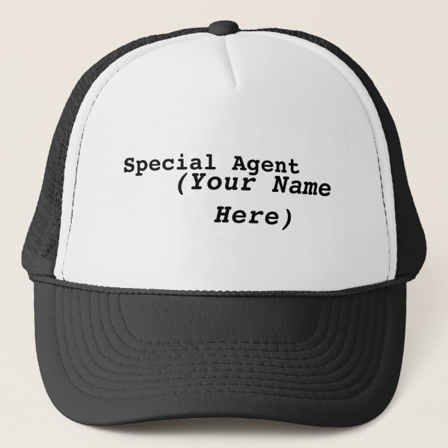 Special Agent Trucker Hat (Front)