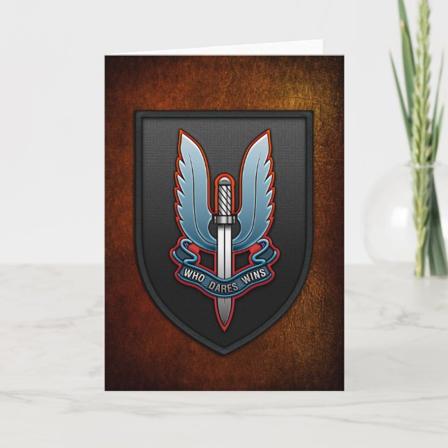 Special Air Service (SAS) Card (Front)