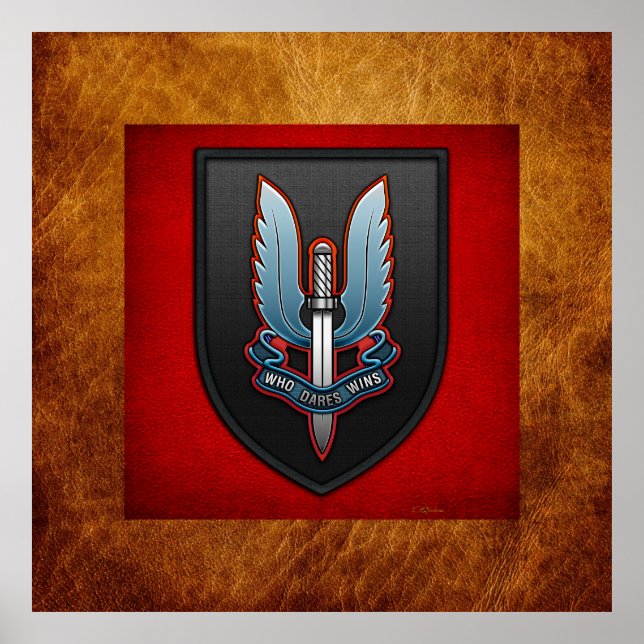 Special Air Service (SAS) Poster (Front)