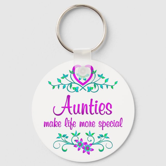Special Auntie Keychain (Front)