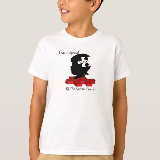 Special Autism Puzzle Kids' Basic T-Shirt (Front)