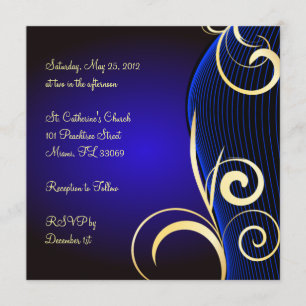 Special birthday or anniversary invitation
