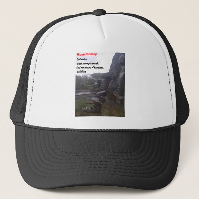 Special birthday trucker hat (Front)