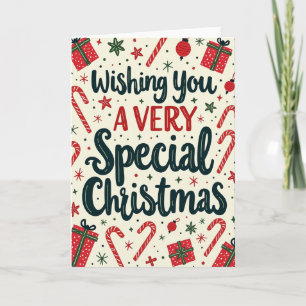 Special Christmas Illustration Card