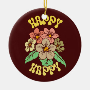 SPECIAL COLORFULL MODERN GIFT DAUGHTER SISTER MOM  CERAMIC ORNAMENT