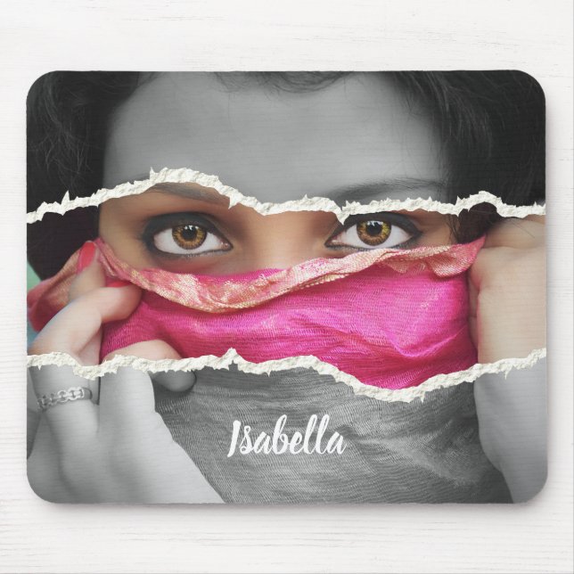 special colour effect upload photo mouse pad (Front)