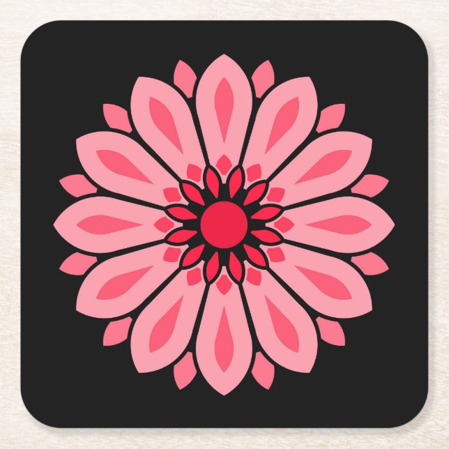 SPECIAL COLOURFULL LOVE GIFT DAUGHTER SON WEDDING  SQUARE PAPER COASTER (Front)